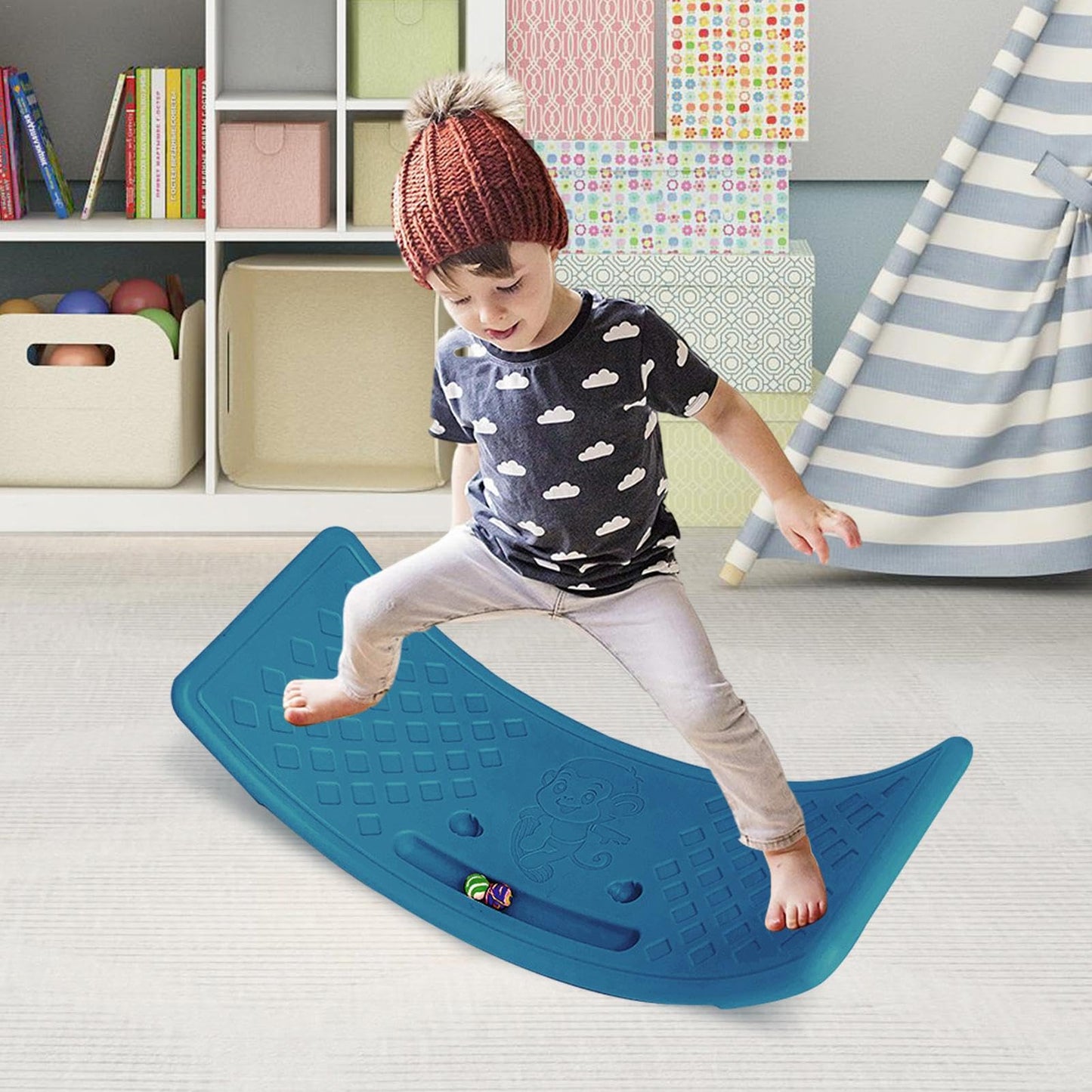 Large Waterproof Balance Board – Sensory Movement Aid | Kalisi Cafe