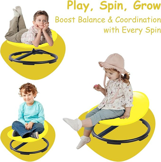 Kids’ Sensory Swivel Chair – Flexible Wobble Seat for Active Play & Focus