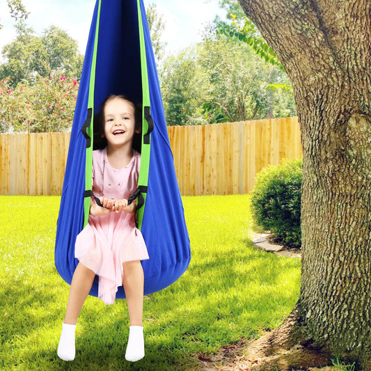Sensory swing with pillow seat
